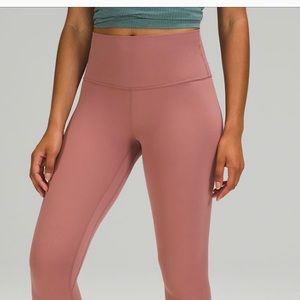 Lululemon high- rise align leggings size 2, 28” spiced- chai